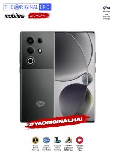 Itel S25 Ultra - 8GB RAM - 256GB Storage - PTA Approved - 12 Months Warranty - Black - The Original Bro Mobiles - TOB51